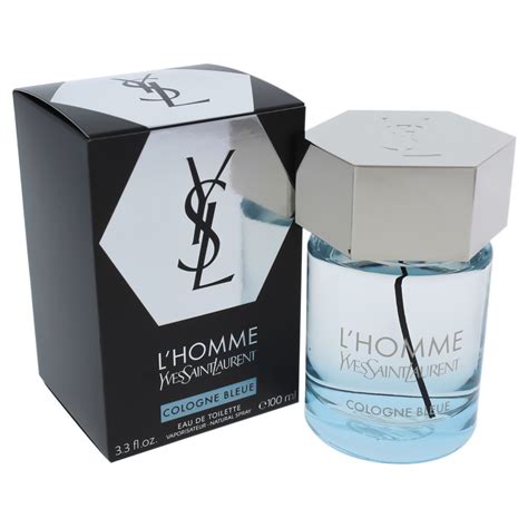 ysl l'homme cologne bleue edt for men|cool blue men's cologne.